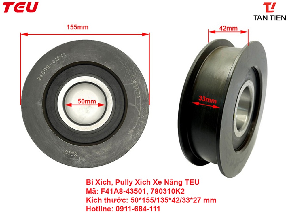 Bi Xích Xe Nâng TEU F41A8-43501 (780310K2)